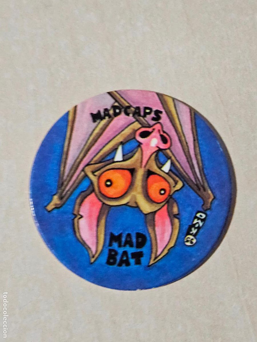 Coleccionismo cromos antiguos: N&ordm; 41 TAZO MAD CAPS AUTHENTIC