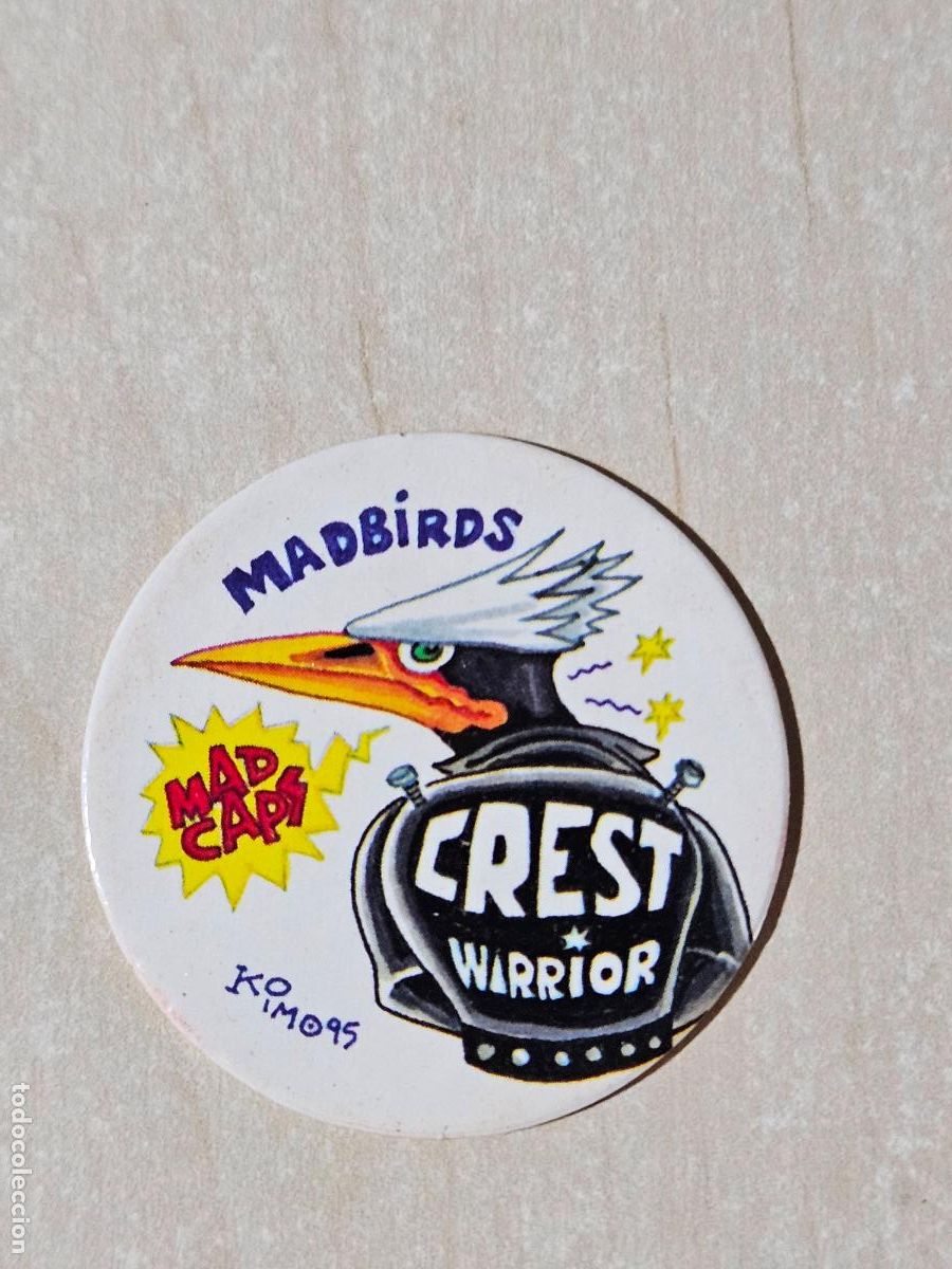 Coleccionismo cromos antiguos: N&ordm; 43 TAZO MAD CAPS AUTHENTIC