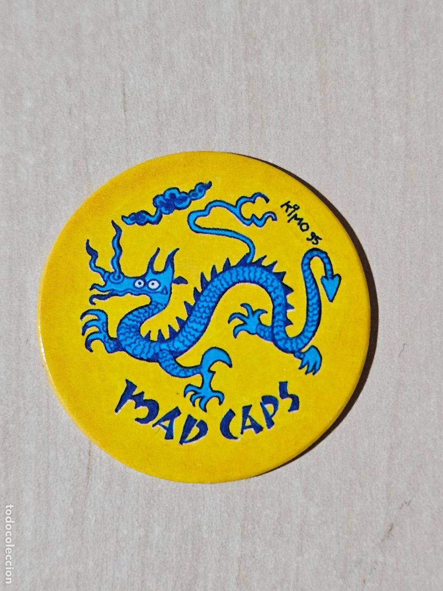 Coleccionismo cromos antiguos: N&ordm; 44 TAZO MAD CAPS AUTHENTIC