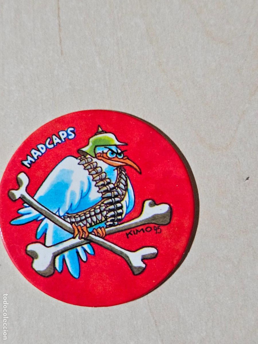 Coleccionismo cromos antiguos: N&ordm; 46 TAZO MAD CAPS AUTHENTIC