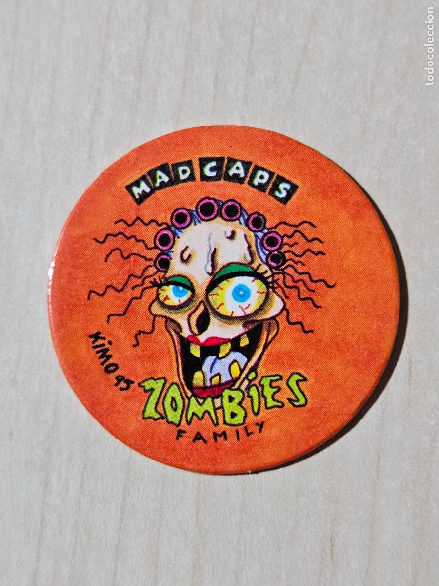 Coleccionismo cromos antiguos: N&ordm; 48 TAZO MAD CAPS AUTHENTIC