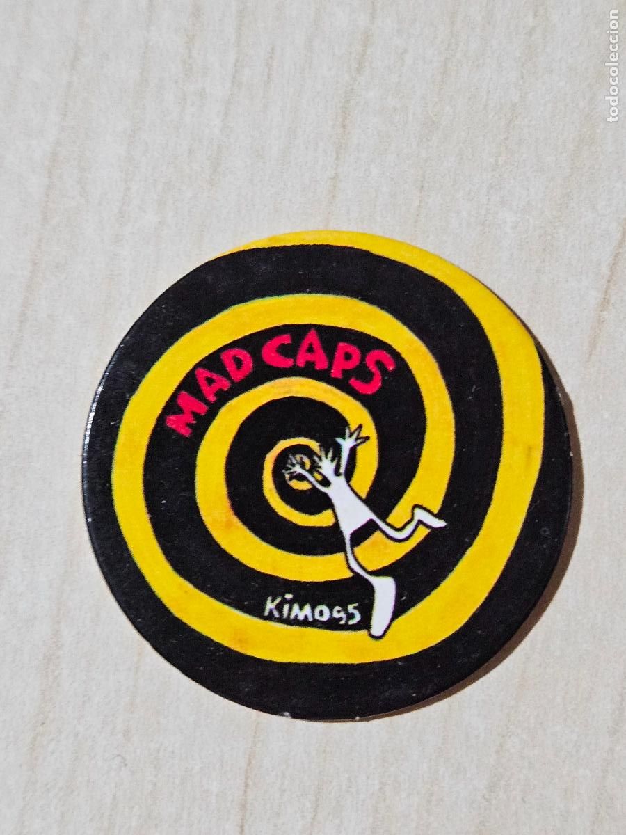 Coleccionismo cromos antiguos: N&ordm; 55 TAZO MAD CAPS AUTHENTIC