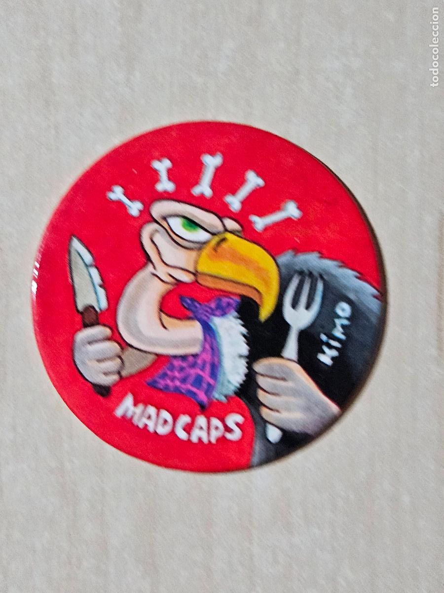 Coleccionismo cromos antiguos: N&ordm; 60 TAZO MAD CAPS AUTHENTIC
