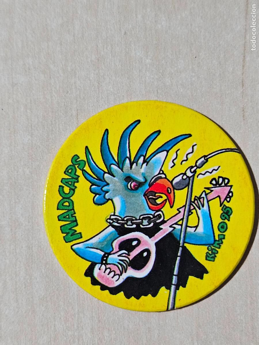 Coleccionismo cromos antiguos: N&ordm; 61 TAZO MAD CAPS AUTHENTIC