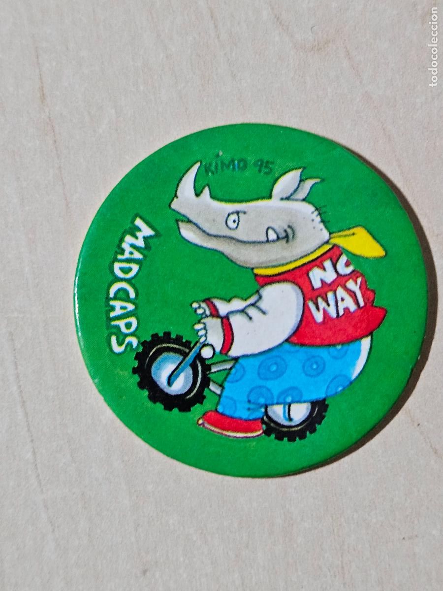 Coleccionismo cromos antiguos: N&ordm; 64 TAZO MAD CAPS AUTHENTIC