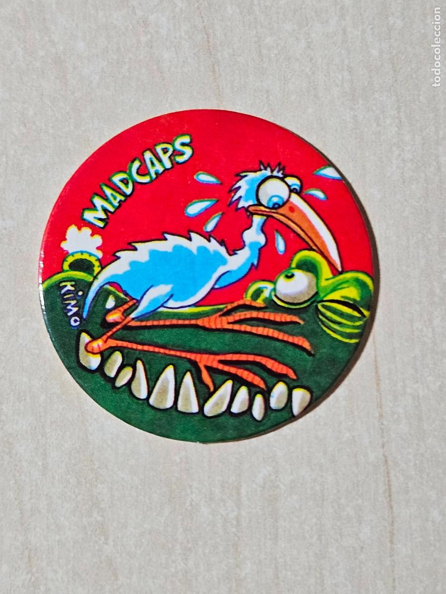 Coleccionismo cromos antiguos: N&ordm; 67 TAZO MAD CAPS AUTHENTIC