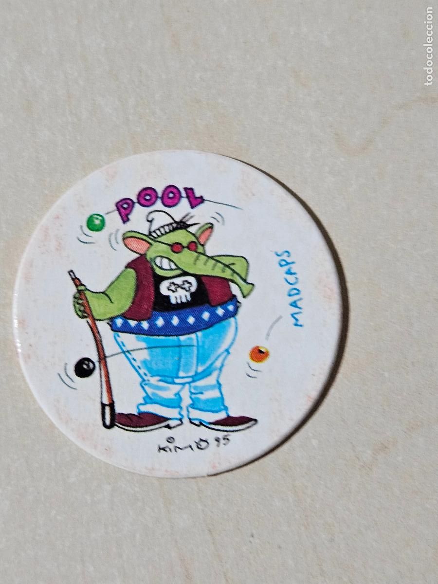 Coleccionismo cromos antiguos: N&ordm; 71 TAZO MAD CAPS AUTHENTIC