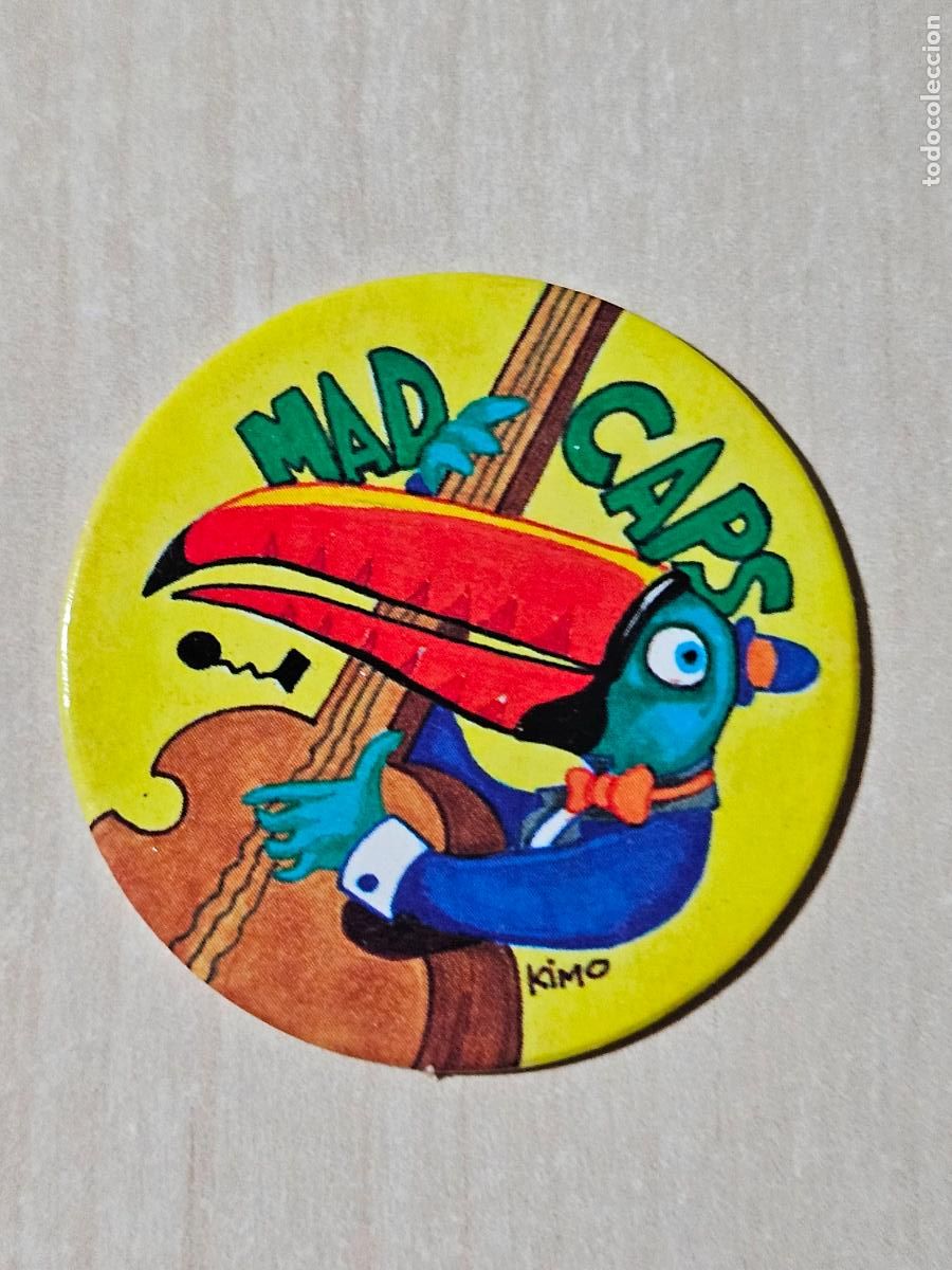 Coleccionismo cromos antiguos: N&ordm; 73 TAZO MAD CAPS AUTHENTIC