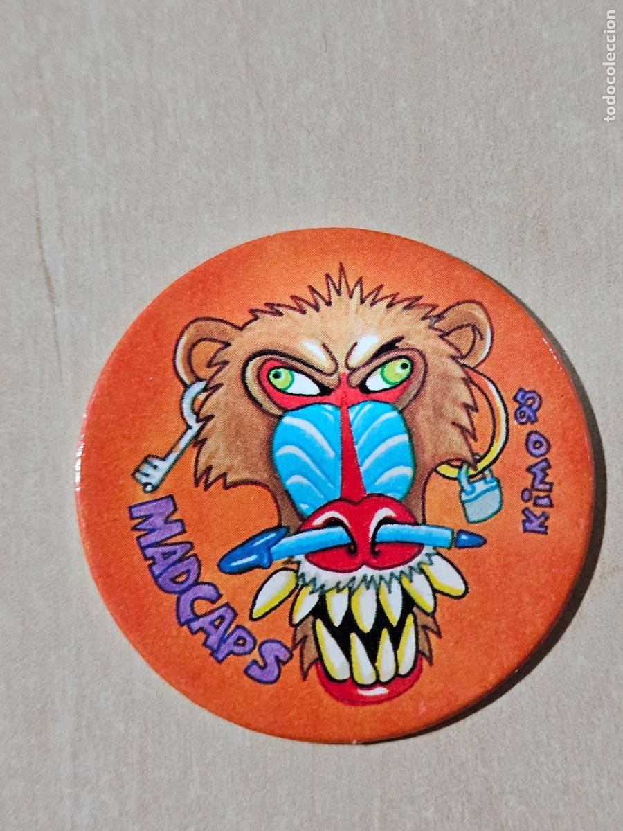Sammeln alte Sammelbilder: N&ordm; 75 TAZO MAD CAPS AUTHENTIC