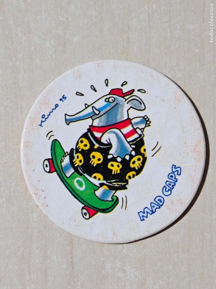 Sammeln alte Sammelbilder: N&ordm; 79 TAZO MAD CAPS AUTHENTIC