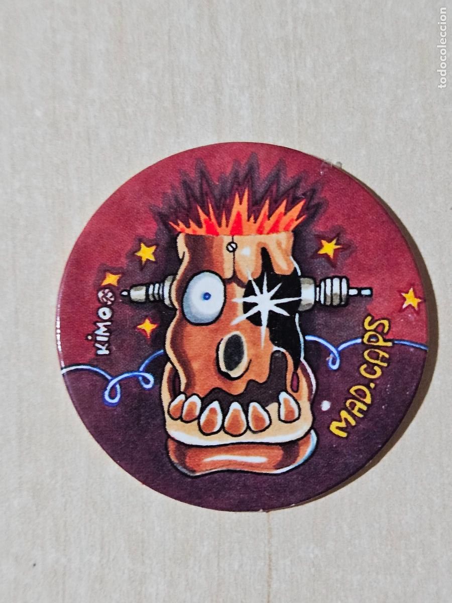 Sammeln alte Sammelbilder: N&ordm; 89 TAZO MAD CAPS AUTHENTIC