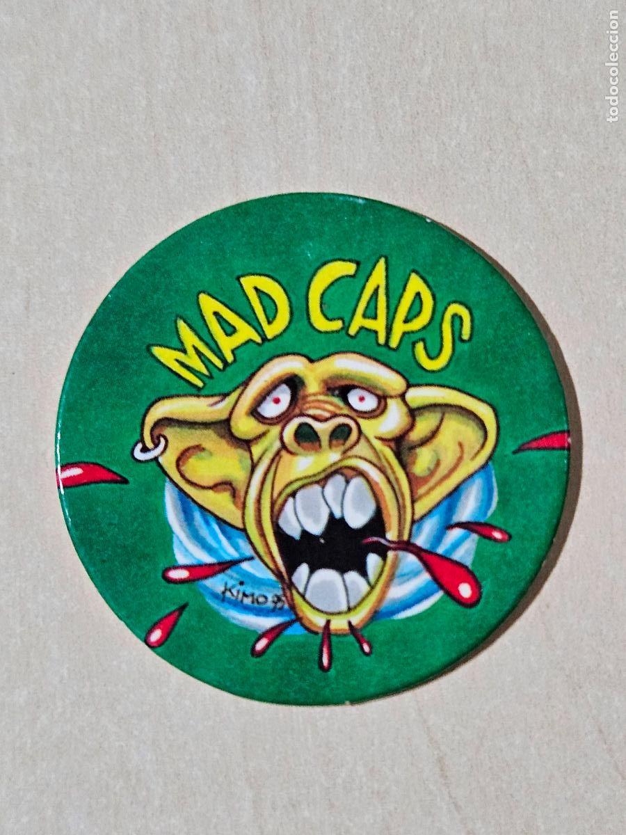 Sammeln alte Sammelbilder: N&ordm; 90 TAZO MAD CAPS AUTHENTIC