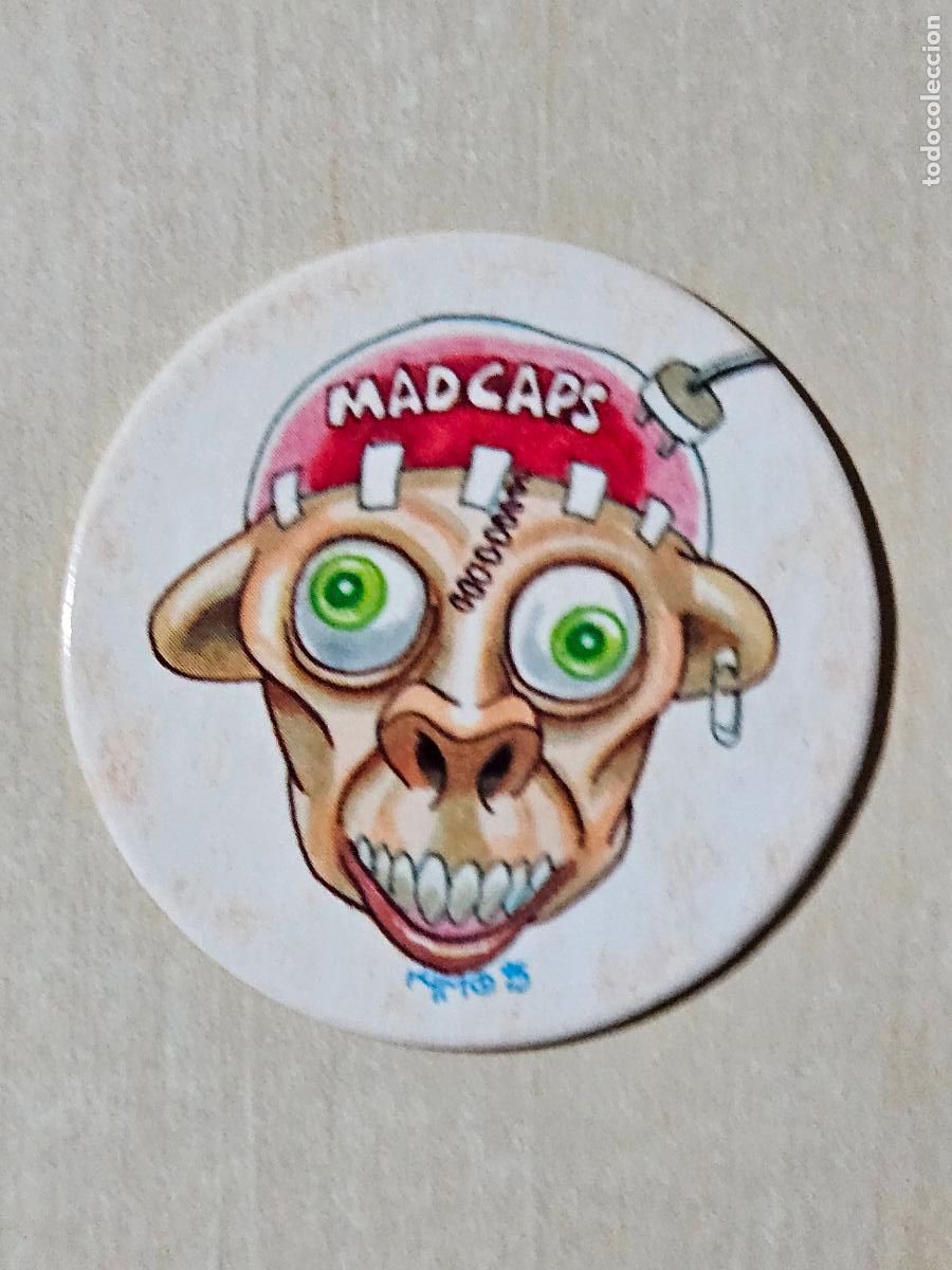 Sammeln alte Sammelbilder: N&ordm; 95 TAZO MAD CAPS AUTHENTIC