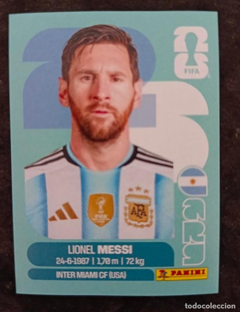 Coleccionismo cromos antiguos: FIFA WORLD CUP 2026 PANINI. #ARG 17. LIONEL MESSI. ARGENTINA