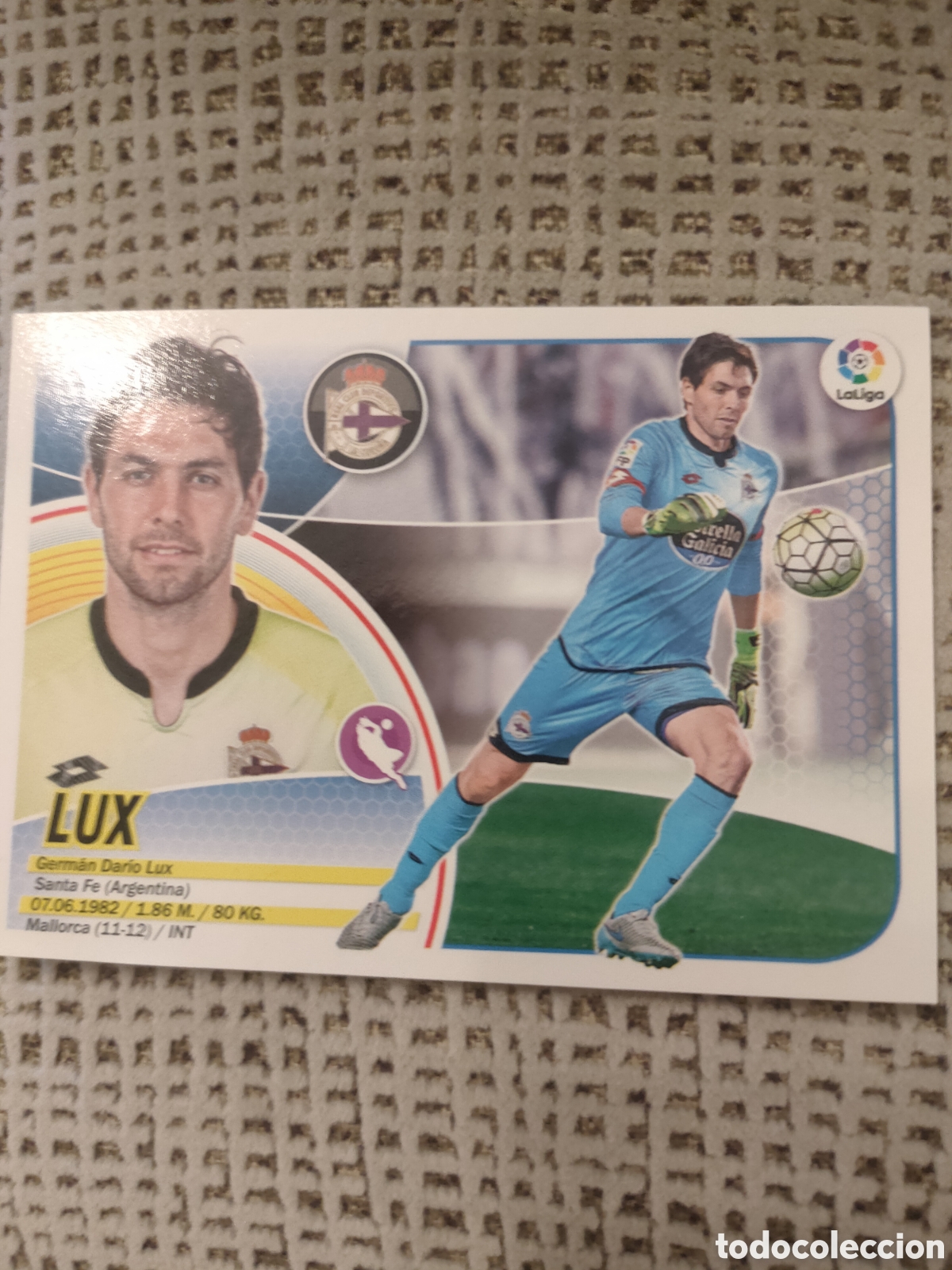 Coleccionismo cromos antiguos: Lux Deportivo de la Coru&ntilde;a liga 2016 2017 ediciones este