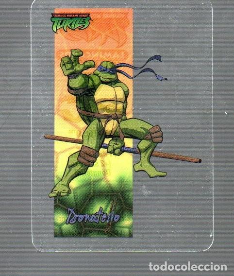 Coleccionismo cromos antiguos: CROMO DE TORTUGAS LAMINCARDS EDIBAS DONATELLO N&ordm; 025 PL&Aacute;STICO