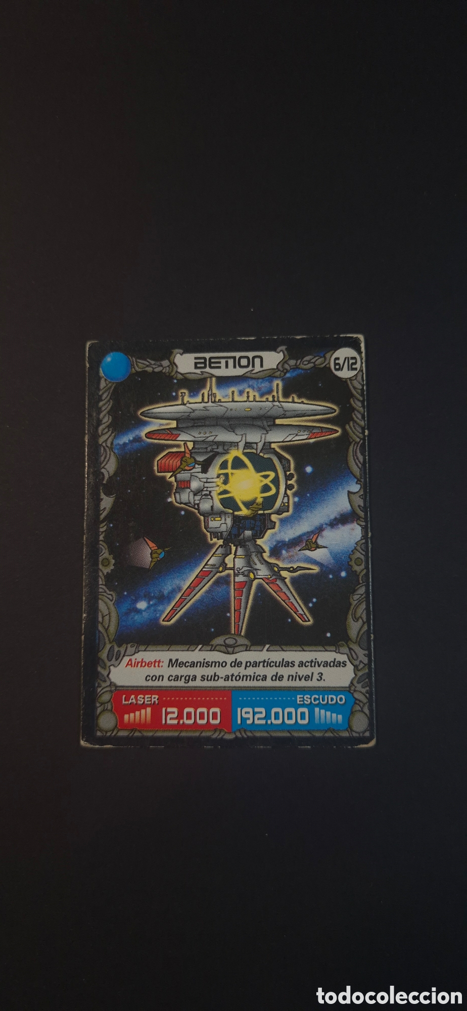 Coleccionismo cromos antiguos: PANRICO BOLLYCAO MILENIUM ATTACK AZUL 6/12 BETION