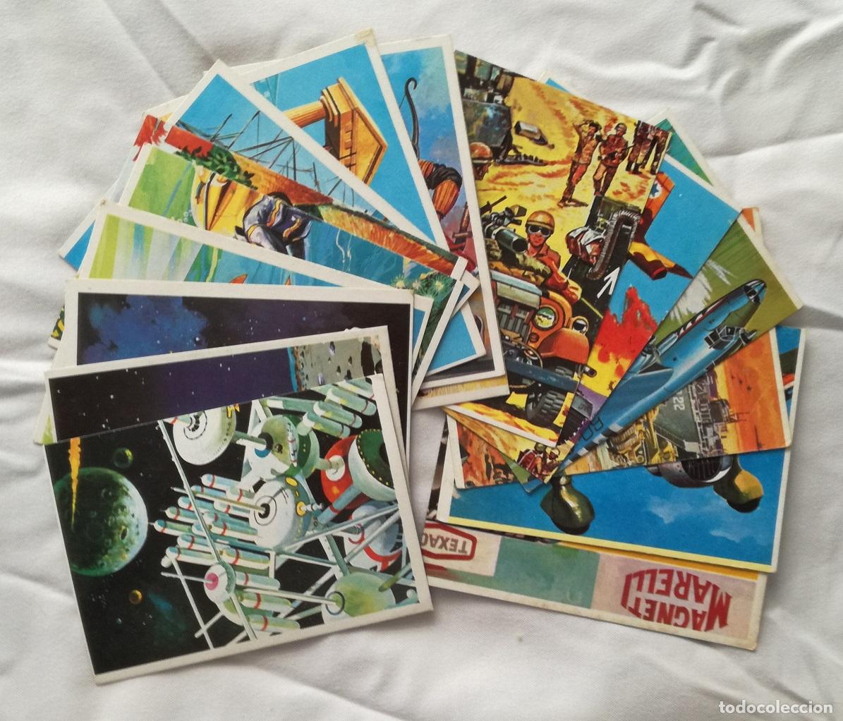 Coleccionismo cromos antiguos: Lote de 16 cromos del album Tecnica y Accion, ESTE - Nunca pegados; todos diferentes
