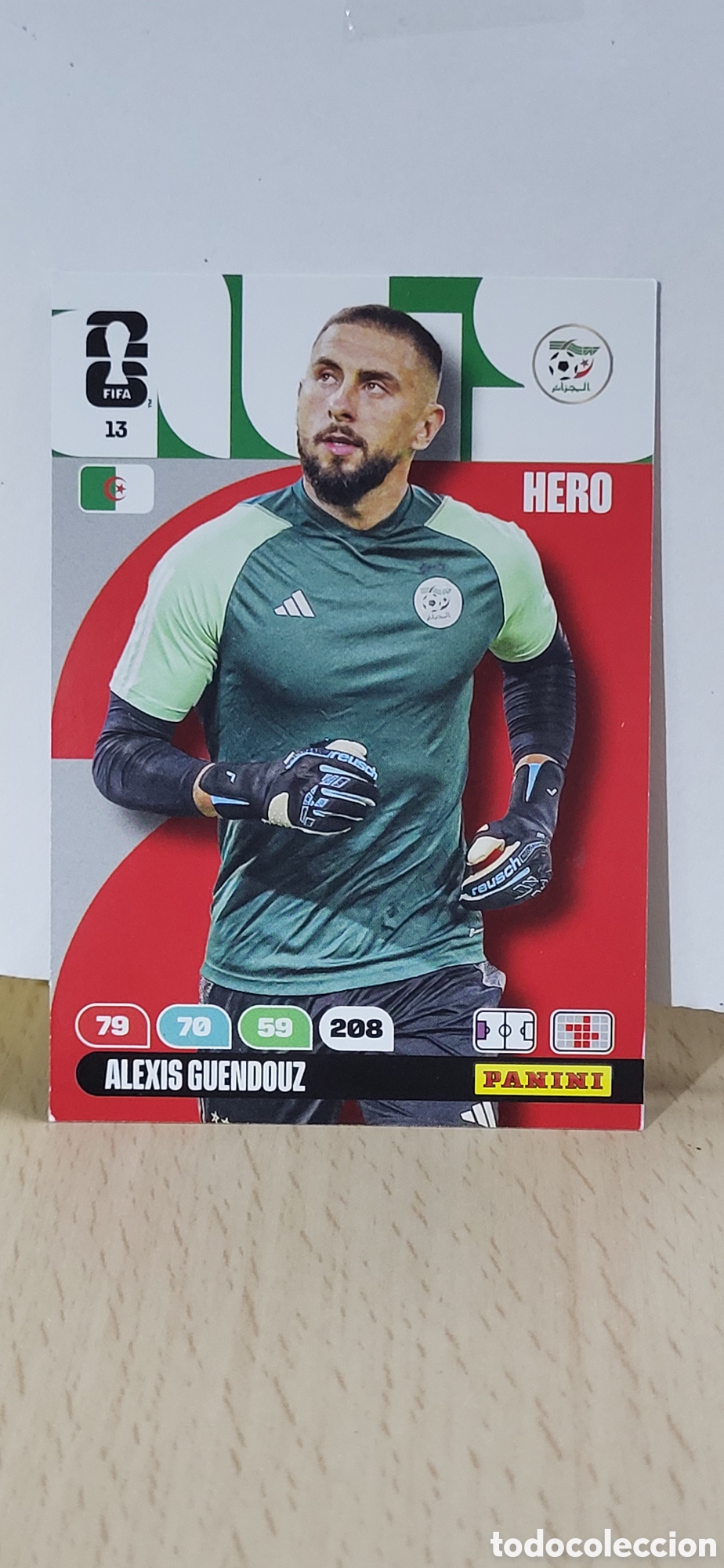 Collezionismo Figurine antiche: ALEXIS GUENDOUZ ARGELIA N&ordm; 13 ADRENALYN XL MUNDIAL 2026 26 FIFA WORLD CUP PANINI