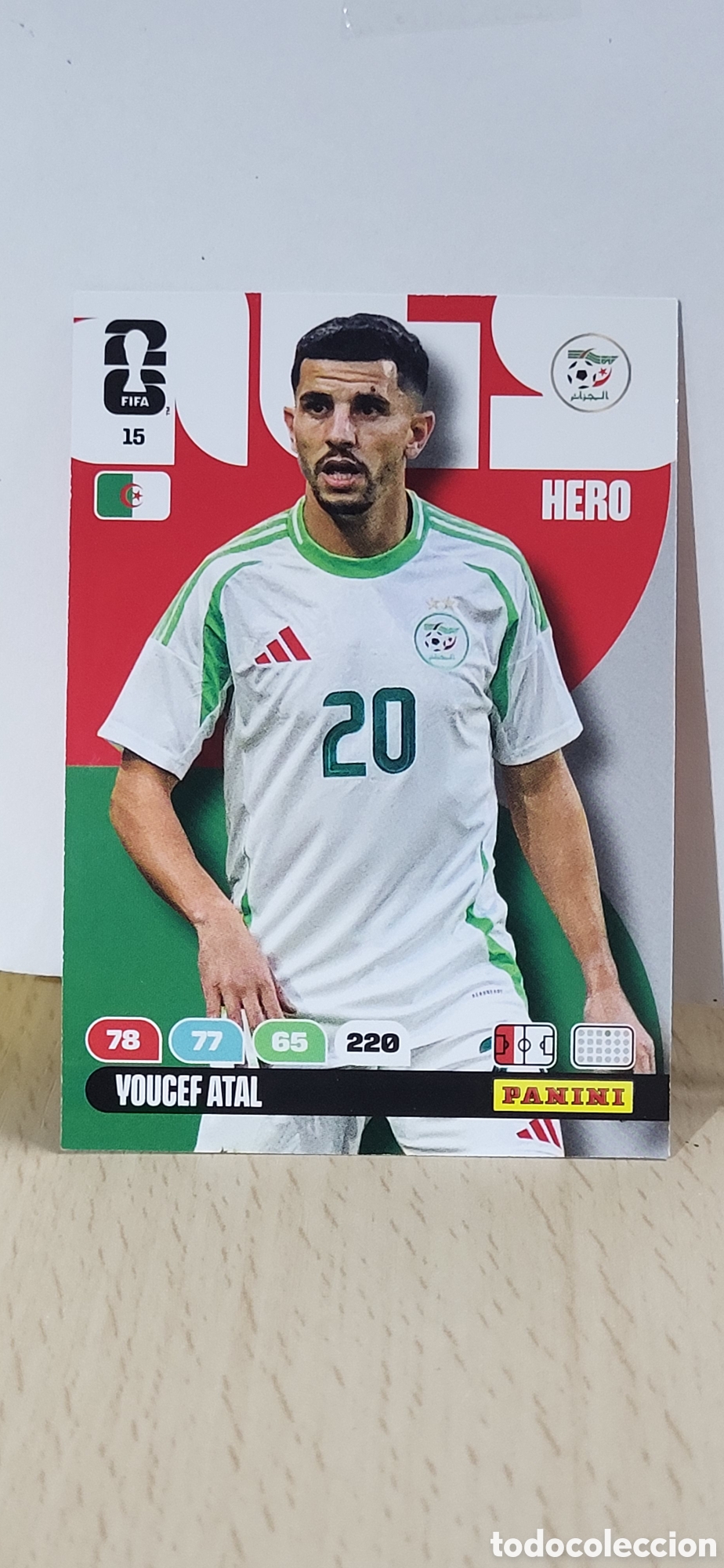 Collezionismo Figurine antiche: YOUCEF ATAL ARGELIA N&ordm; 15 ADRENALYN XL MUNDIAL 2026 26 FIFA WORLD CUP PANINI