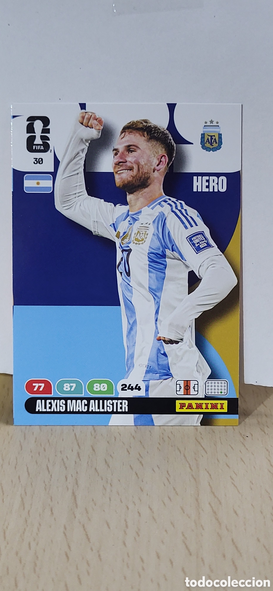 Collezionismo Figurine antiche: ALEXIS MAC ALLISTER ARGENTINA N&ordm; 30 ADRENALYN XL MUNDIAL 2026 26 FIFA WORLD CUP PANINI