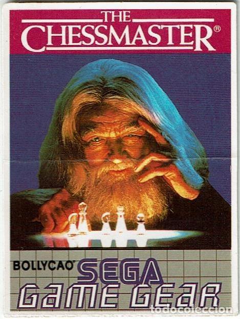 Coleccionismo cromos antiguos: COLECCI&Oacute;N CROMOS PANRICO BOLLYCAO SEGA NOVEDAD 1992 92 CROMO JUEGO GAME GEAR THE CHESSMASTER AJEDREZ