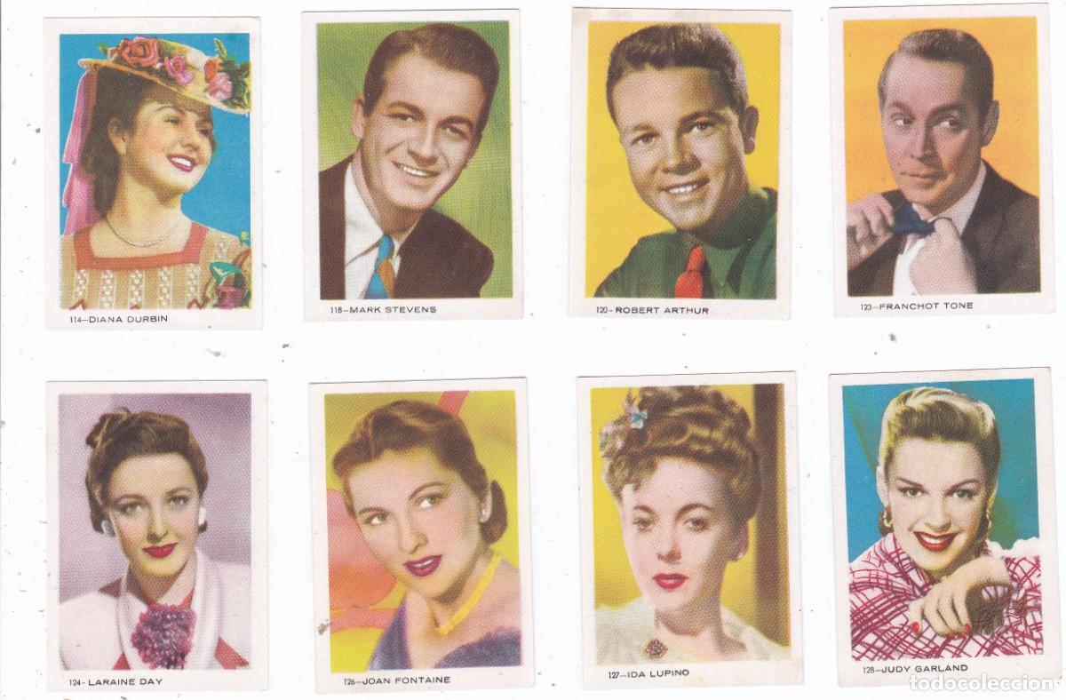 Coleccionismo cromos antiguos: CROMOS ANTIGUOS ESTRELLAS DE HOLLYWOOD CINE LOTE 5