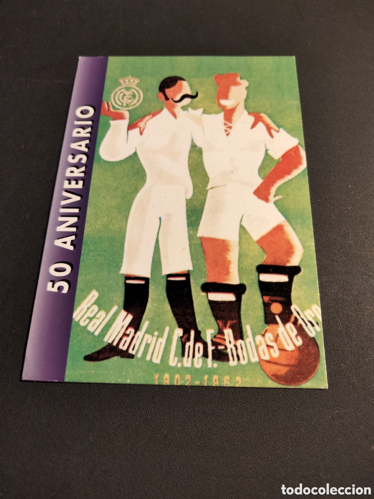 Coleccionismo cromos antiguos: REAL MADRID ORO # 20 50 ANIVERSARIO MAGIC BOX 1902 - 1996