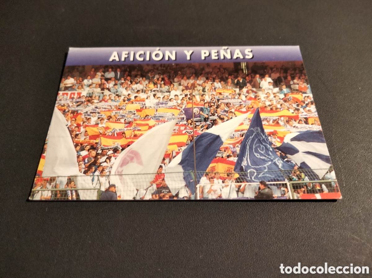 Coleccionismo cromos antiguos: REAL MADRID ORO # 9 AFICION Y PE&Ntilde;AS MAGIC BOX 1902 - 1996