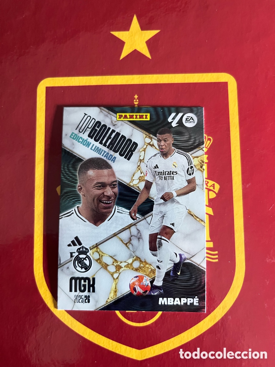 Coleccionismo cromos antiguos: MBAPP&Eacute; EDICI&Oacute;N LIMITADA MEGACRACKS MGK 2025 2026 25 26 REAL MADRID