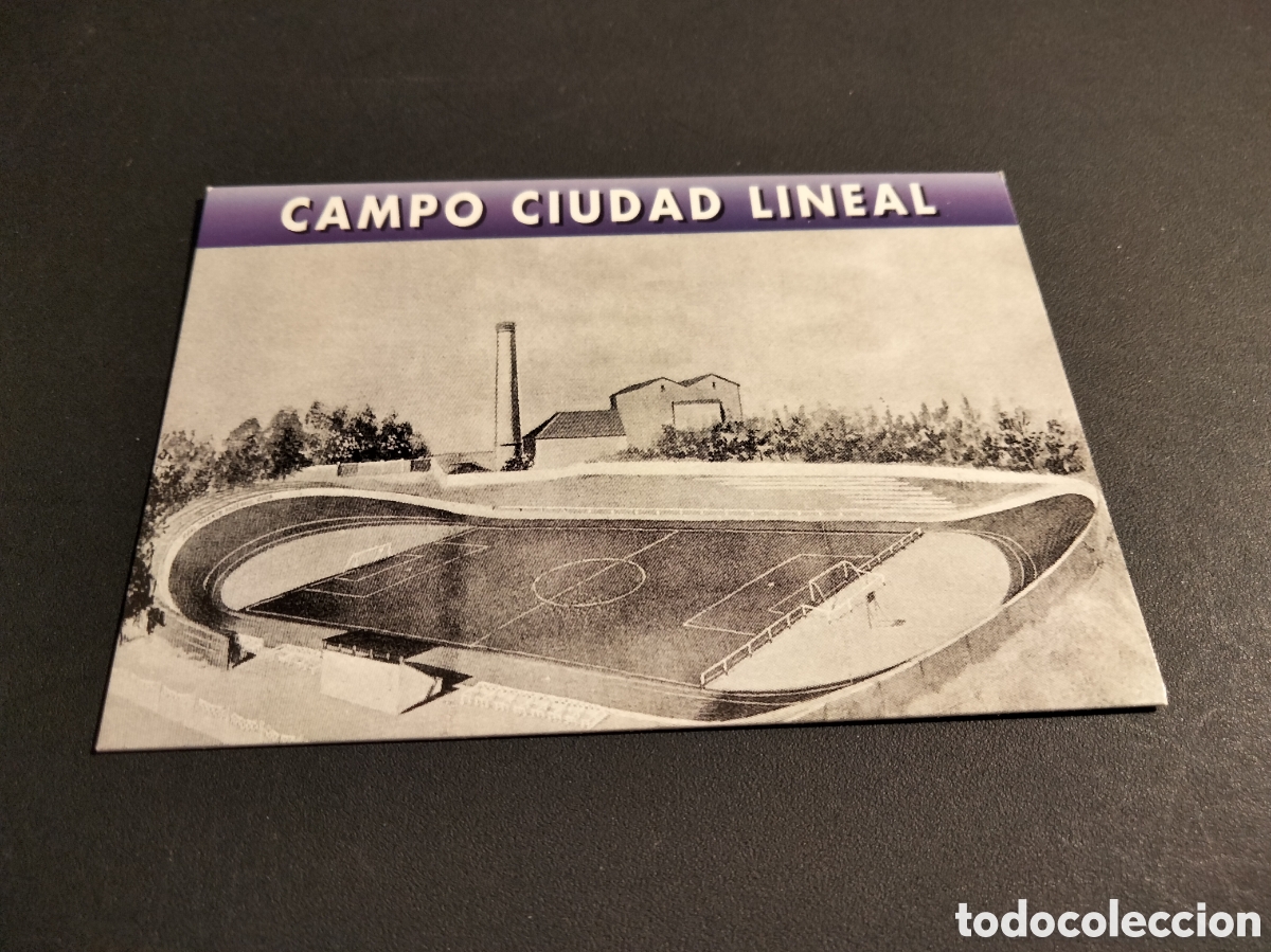 Coleccionismo cromos antiguos: REAL MADRID ORO # 17 CAMPO CIUDAD LINEAL MAGIC BOX 1902 - 1996