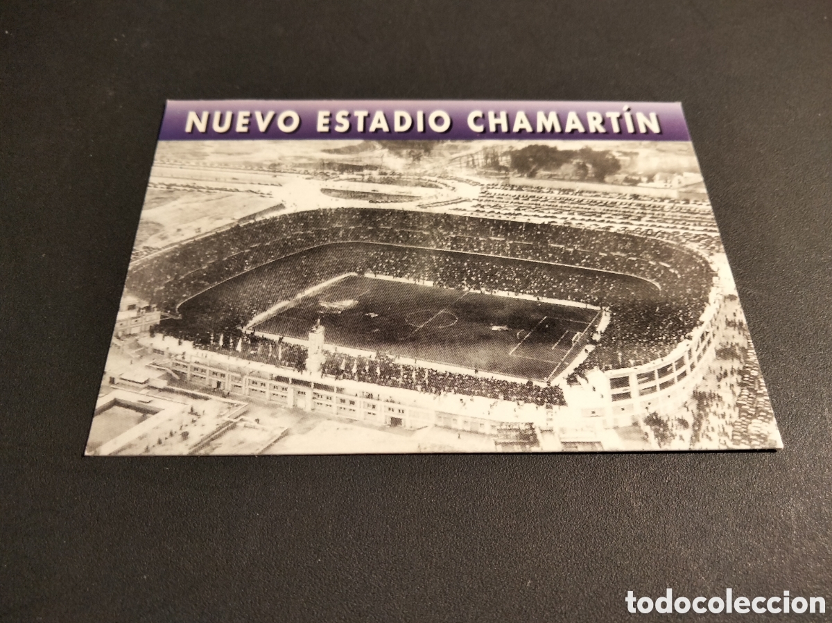 Coleccionismo cromos antiguos: REAL MADRID ORO # 19 NUEVO ESTADIO CHAMART&Iacute;N MAGIC BOX 1902 - 1996