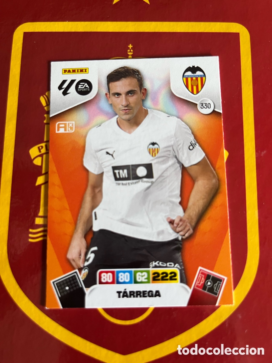 Sammeln alte Sammelbilder: 330 T&Aacute;RREGA ADRENALYN 2025 2026 25 26 VALENCIA CF