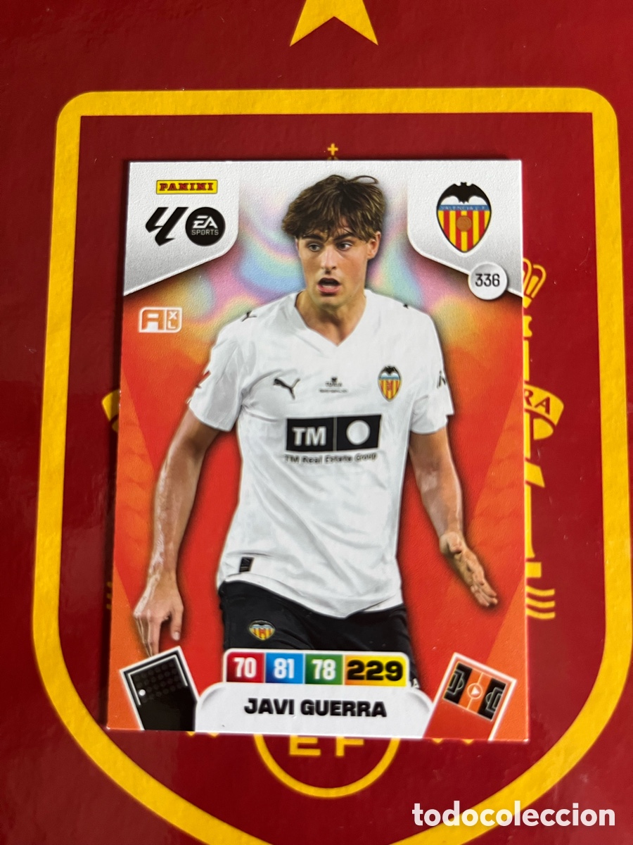 Sammeln alte Sammelbilder: 336 JAVI GUERRA ADRENALYN 2025 2026 25 26 VALENCIA CF