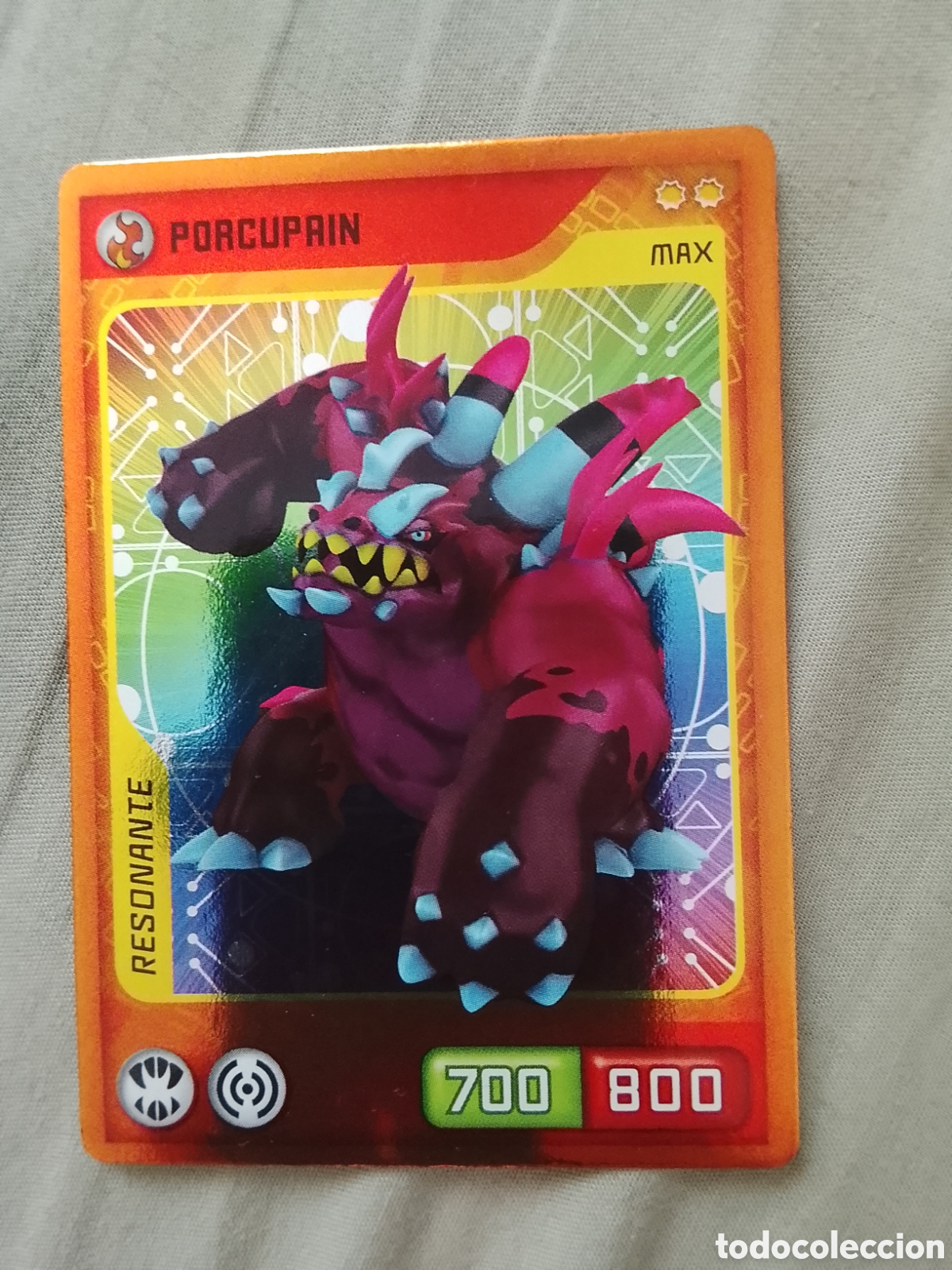 Coleccionismo cromos antiguos: Invizimals Nueva Alianza 40 Porcupain Resinante