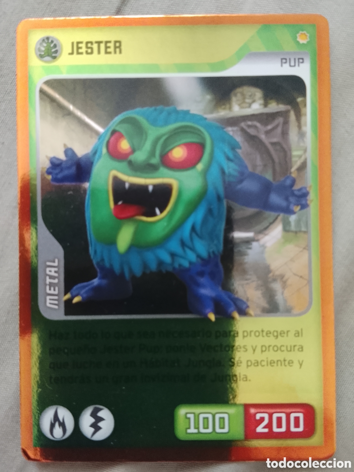 Coleccionismo cromos antiguos: Invizimals Nueva Alianza 109 Jester Metal