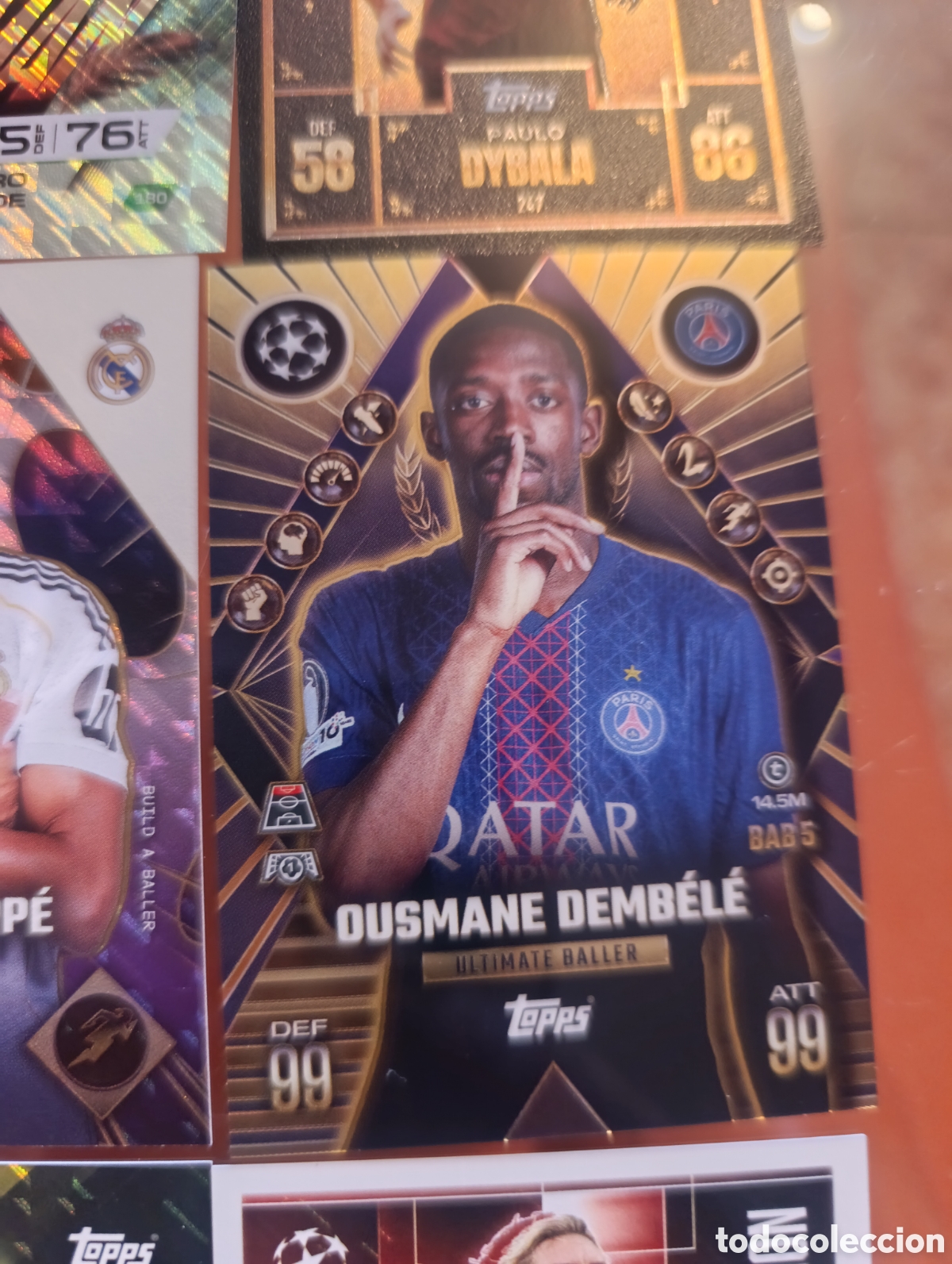 Coleccionismo cromos antiguos: Lote cromos futbol originales