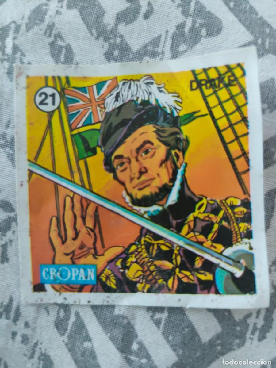 Coleccionismo cromos antiguos: CROMO LOS GRANDES GUERREROS TE HABLAN CROPAN NUMERO 21 Drake