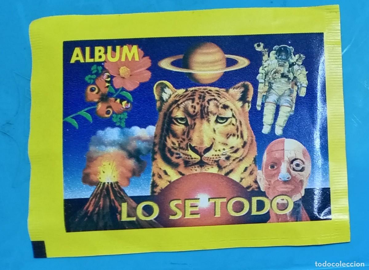 Coleccionismo cromos antiguos: Sobre Cromos Album LO SE TODO. Editorial Navarrete de Per&uacute;.
