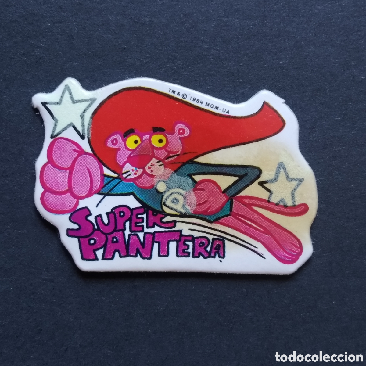 Collezionismo Figurine antiche: CROMO - N&ordm; 24 - SUPER PANTERA - &iexcl;LOS DISFRACES LUMINOSOS DE LA PANTERA ROSA! - MATUTANO - 1984