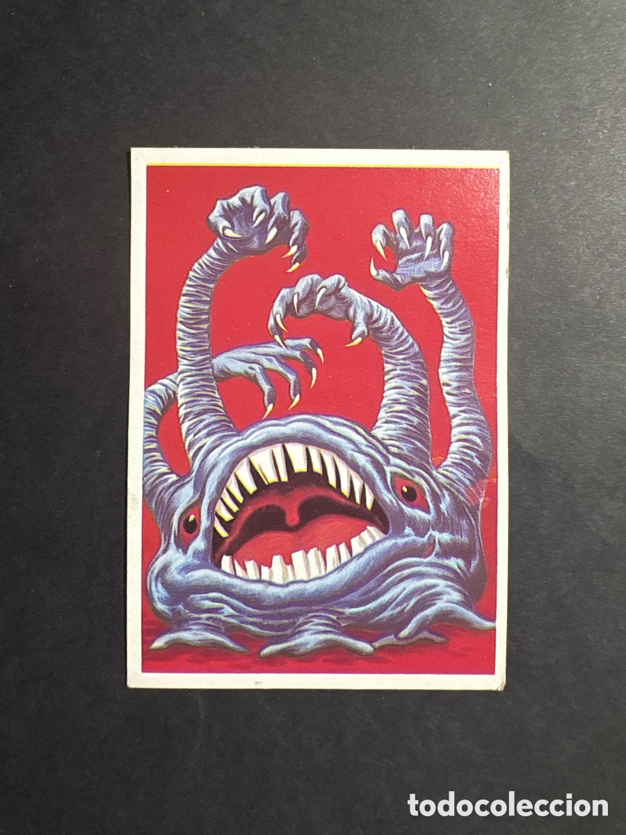 Coleccionismo cromos antiguos: 136 CROMO NUNCA PEGADO OTROS MUNDOS EDITORIAL MAGA 1984 .