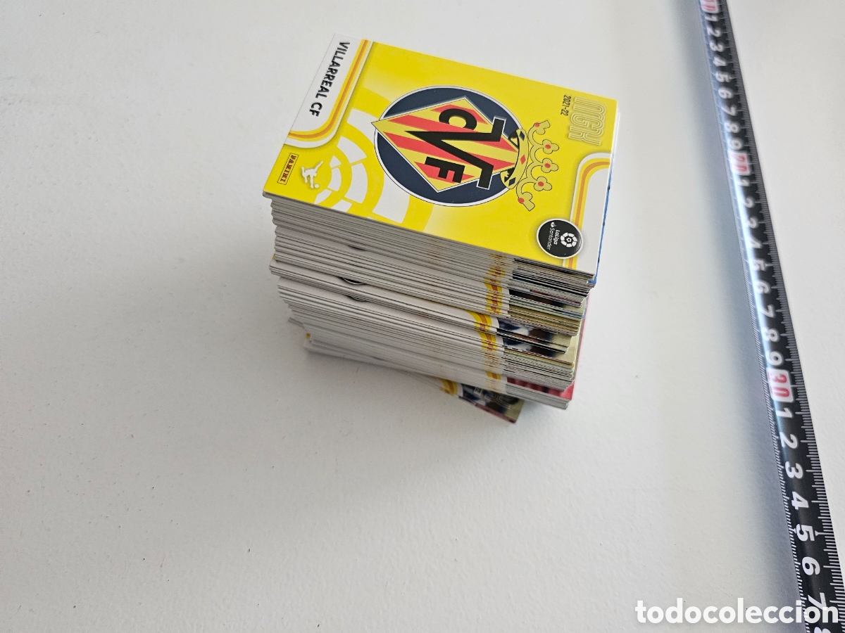 Coleccionismo cromos antiguos: Lote de cromos del Villarreal MGK megakraks 2021 2022
