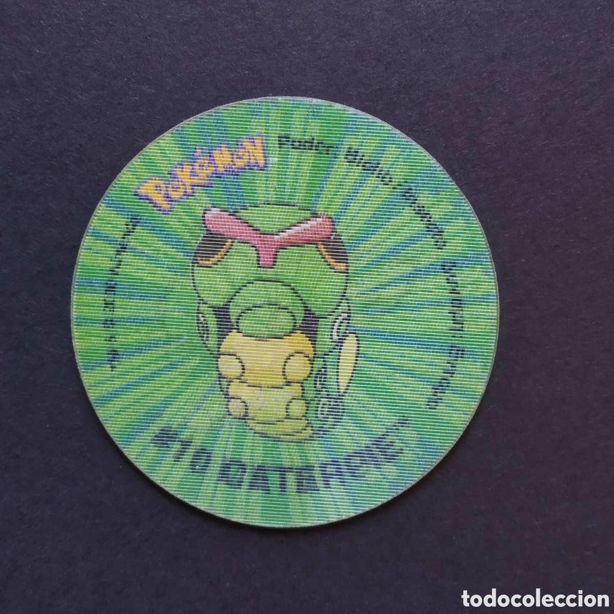 Coleccionismo cromos antiguos: TAZO - N&ordm; #10 CATERPIE #11 METAPOD #12 BUTTERFREE - POKEMON TAZO 2 - MATUTANO - 2000 (HOLOGRAFICO)