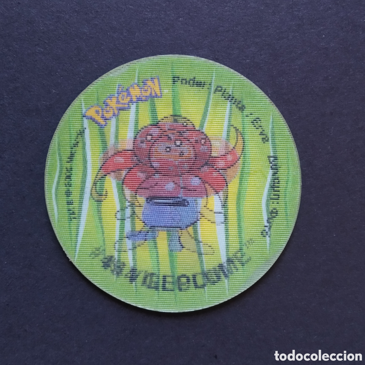 Coleccionismo cromos antiguos: TAZO - N&ordm; #43 ODDISH #44 GLOOM #45 VILEPLUME - POKEMON TAZO 2 - MATUTANO - 2000 (HOLOGRAFICO)