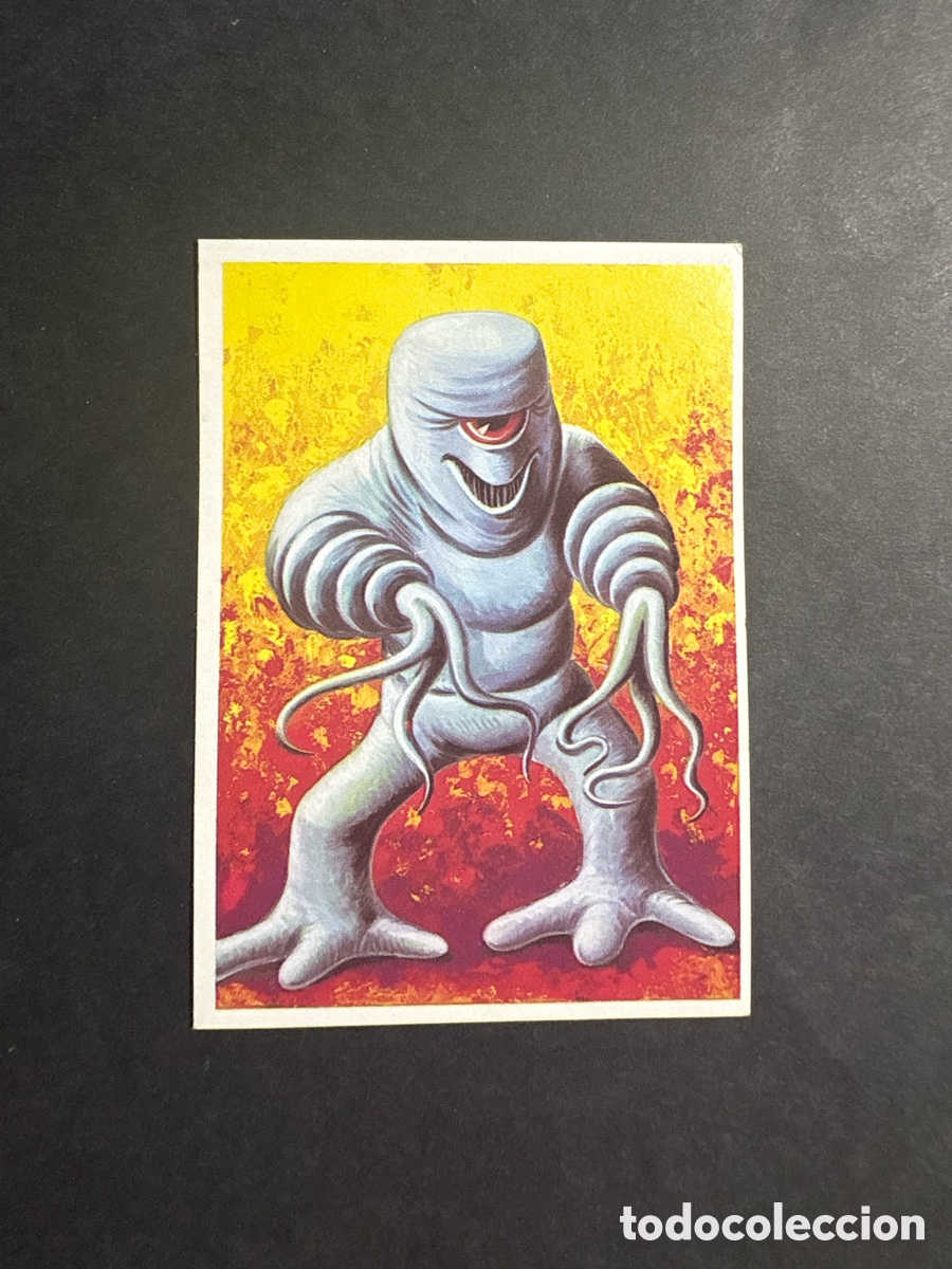 Coleccionismo cromos antiguos: 107 CROMO NUNCA PEGADO OTROS MUNDOS EDITORIAL MAGA 1984 .