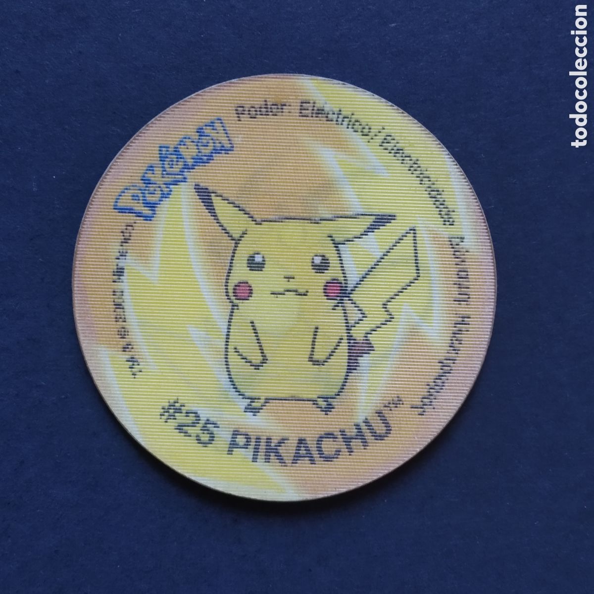 Collezionismo Figurine antiche: TAZO - N&ordm; #25 PIKACHU #26 RAICHU - POKEMON TAZO 2 - MATUTANO - 2000 (HOLOGRAFICO)