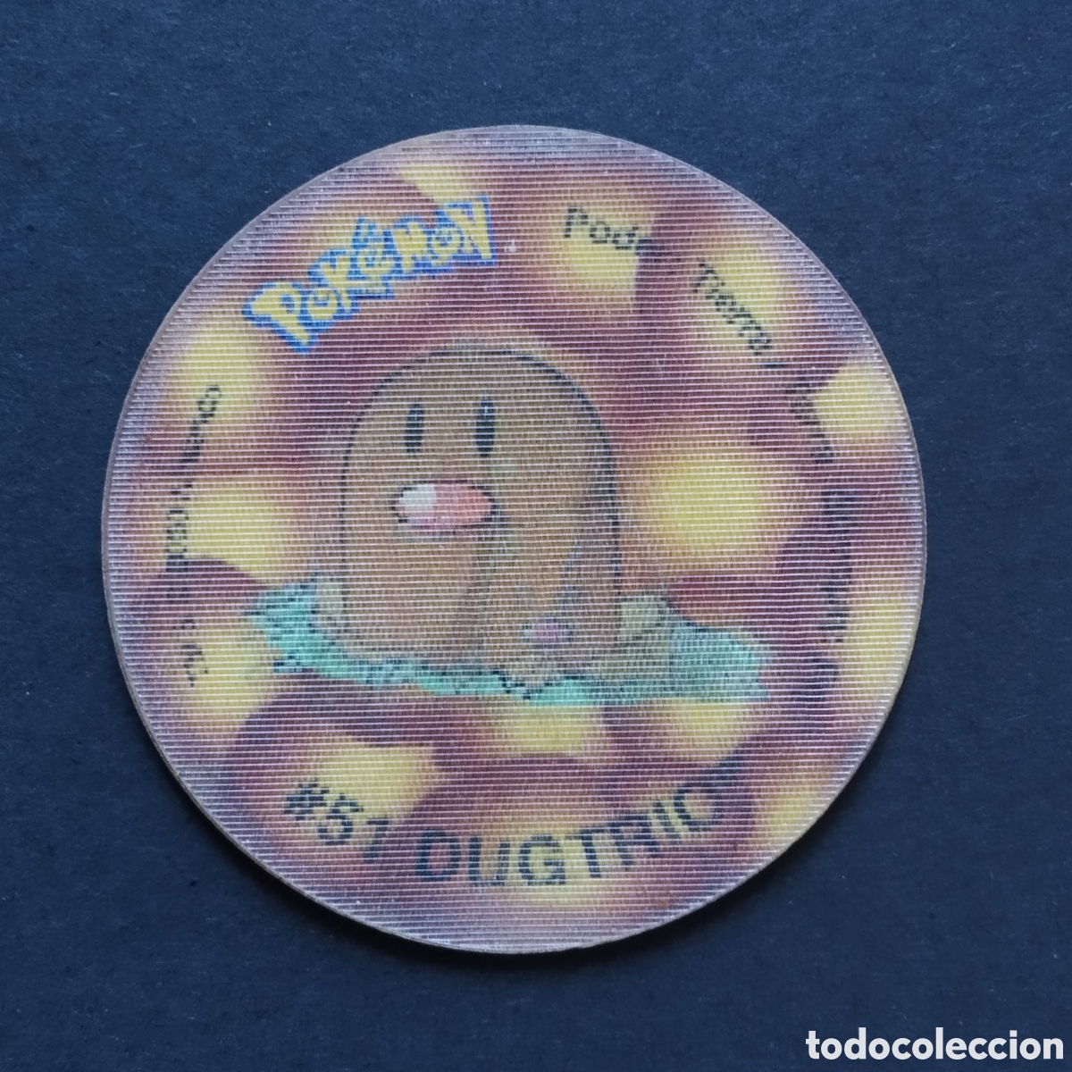 Coleccionismo cromos antiguos: TAZO - N&ordm; #50 DIGLETT #51 DUGTRIO - POKEMON TAZO 2 - MATUTANO - 2000 (HOLOGRAFICO)