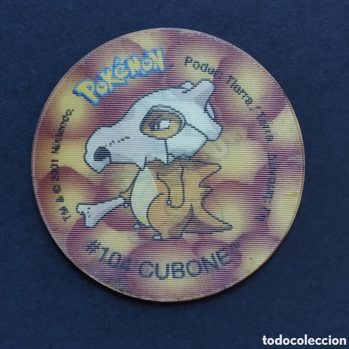 Collezionismo Figurine antiche: TAZO - N&ordm; #104 CUBONE #105 MAROWAK - POKEMON TAZO 2 - MATUTANO - 2001 (HOLOGRAFICO)