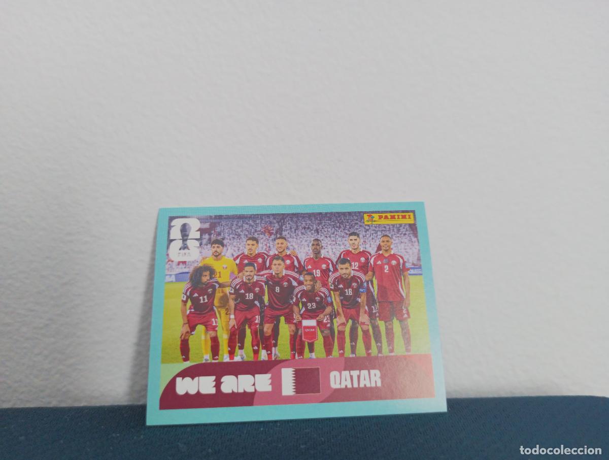 Coleccionismo cromos antiguos: QAT 13 EQUIPO BASE QATAR CROMO MUNDIAL STICKERS 2026 26
