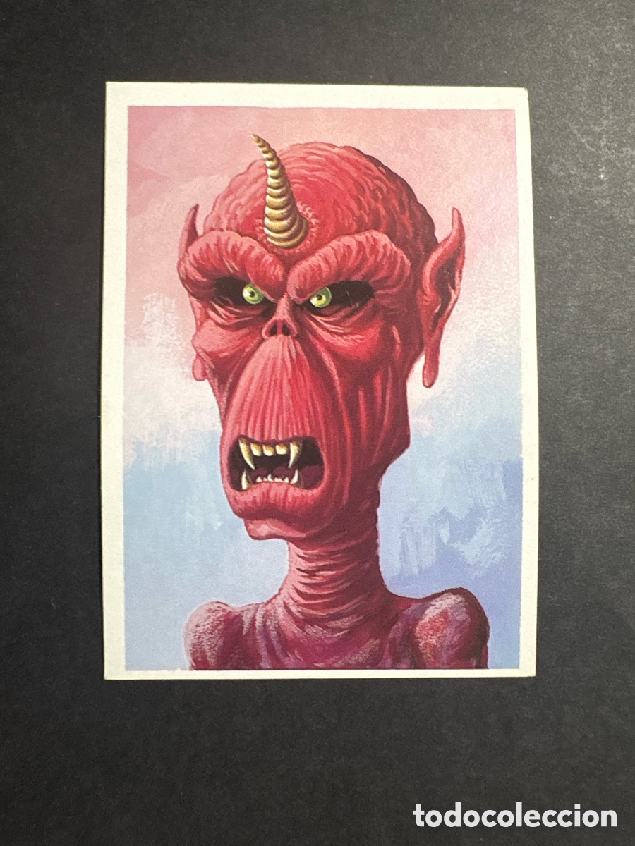 Coleccionismo cromos antiguos: 66 CROMO NUNCA PEGADO OTROS MUNDOS EDITORIAL MAGA 1984 .